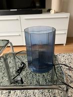 Retro look blauw glas ikea tafellamp mikroklin, Huis en Inrichting, Lampen | Tafellampen, Ophalen of Verzenden, Minder dan 50 cm