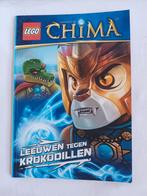 Lego legends of CHIMA boekje  Leeuwen tegen Krokodillen, Boeken, Ophalen of Verzenden, Zo goed als nieuw