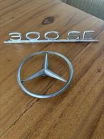 Mercedes 300SE Logo’s  W112 koffer, Auto-onderdelen, Klein materiaal, Ophalen of Verzenden, Mercedes-Benz