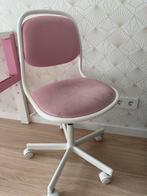 ÖRFJÄLL ikea bureaustoel roze/wit, Huis en Inrichting, Bureaus, Ophalen of Verzenden, In hoogte verstelbaar, Gebruikt
