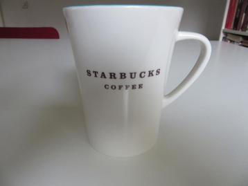 STARBUCKS logo koffie kop mok beker coffee 2006 wit groen beschikbaar voor biedingen