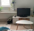 Salontafel/koffietafel Lejre Jysk - Wit/Hout, Huis en Inrichting, Tafels | Salontafels, Ophalen, Gebruikt, 50 tot 100 cm, Kunststof