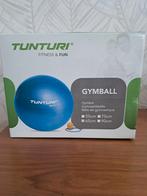 Tunturi fitness en gymbal 65 cm., Sport en Fitness, Fitnessmaterialen, Ophalen, Zo goed als nieuw, Fitnessbal