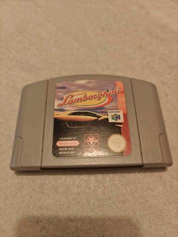 Lamborghini N64 - Racegame voor de Nintendo 64 beschikbaar voor biedingen
