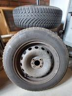 Winterbanden met velgen 195/65/R15, Ophalen, Gebruikt, 15 inch, Banden en Velgen