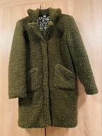 Hema mooie nieuwe groene gevoerde teddy jas maat 158/164, Nieuw, Meisje, Jas, Hema