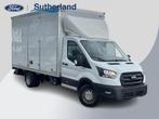 Ford Transit 350 2.0 TDCI L4H1 130pk | SCI | Bakwagen + Laad, Auto's, Bestelauto's, Euro 6, 4 cilinders, 129 pk, Wit