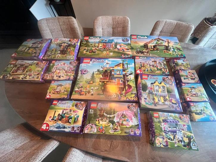 17 Diverse Lego friends sets. Allemaal nagenoeg compleet., Kinderen en Baby's, Speelgoed | Duplo en Lego, Gebruikt, Lego, Complete set
