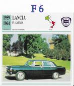 F6 autokaart lancia flaminia ( 1959 - 1964 ), Ophalen of Verzenden, Zo goed als nieuw, Auto's