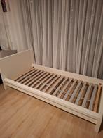 Bed eenpersoons 100cm x 200cm Ikea Malm wit, Huis en Inrichting, Slaapkamer | Bedden, Ophalen, 100 cm, Eenpersoons, Wit