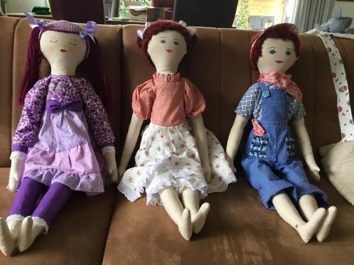 Lappenpoppen 75 cm!, Verzamelen, Poppen, Nieuw, Pop, Ophalen of Verzenden