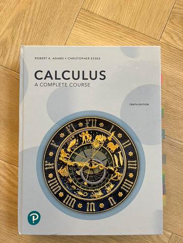 Calculus: A complete course  beschikbaar voor biedingen