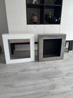 Ethanol haard RVS met witte ombouw, Ophalen, Overige brandstoffen, Nieuw, Bio-ethanolhaard