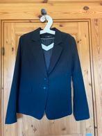 Jasje zwart met lichtbruine streepje oto 53 lengte 69, Kleding | Dames, Jasjes, Kostuums en Pakken, H&M, Zwart, Maat 42/44 (L)