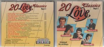 CD Verzamel: Serie 20 Love Classics beschikbaar voor biedingen