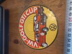 Vw golf gti cup, Verzamelen, Stickers, Ophalen of Verzenden, Zo goed als nieuw