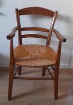 Franse stoel, Ophalen, Riet of Rotan, Gebruikt, Bruin