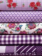 Hobbypakket paars, Hobby en Vrije tijd, Stoffen en Lappen, 120 cm of meer, Paars, Nieuw, Ophalen of Verzenden