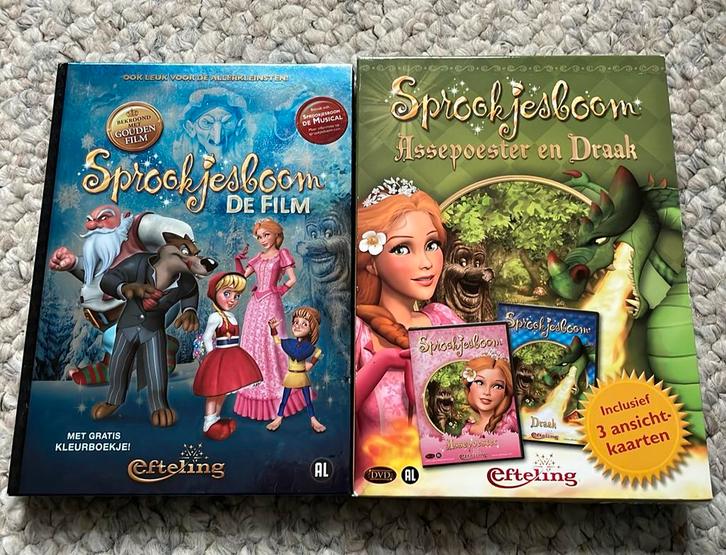 DVD’s Sprookjesboom te koop, Cd's en Dvd's, Dvd's | Kinderen en Jeugd, Zo goed als nieuw, Film, Komedie, Alle leeftijden, Ophalen of Verzenden