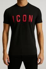 Dsquared Icon Shirt Zwart XS, Kleding | Heren, Ophalen of Verzenden, Gedragen, Maat 46 (S) of kleiner, Zwart