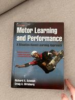 Motor Learning and Performance - Schmidt & Wrisberg, Ophalen of Verzenden, Beta, Gelezen, HBO
