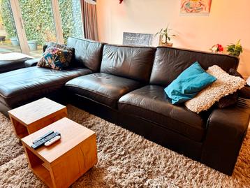 Bijna gratis: IKEA Kivik leren 4-zitsbank met chaise longue - afbeelding 2