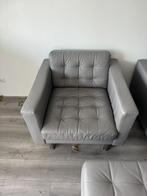 Landskrone lederen set, Huis en Inrichting, Ophalen, Overige maten, Zo goed als nieuw, Minder dan 150 cm