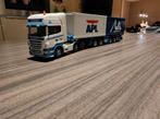 Lion toys, Scania met breker, Verbruggen Dreumel, Hobby en Vrije tijd, Modelauto's | 1:50, Ophalen of Verzenden, Zo goed als nieuw