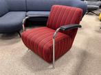 Nieuw Leolux Scylla fauteuil rood stof Design stoel