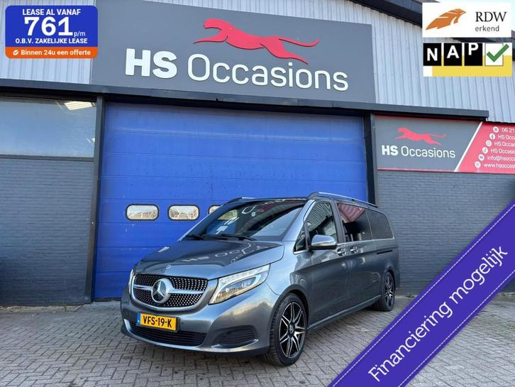 Mercedes V-klasse 300d, LAGE KM, AMG PAKKET, 360 camera, Auto's, Bestelauto's, Bedrijf, Te koop, 360° camera, ABS, Achteruitrijcamera