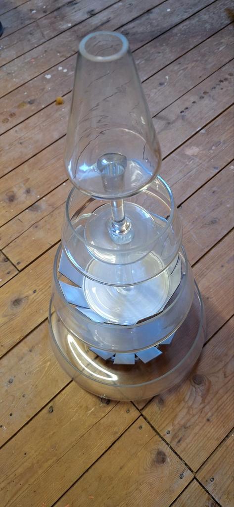 Hakbijl Glass Kerstboom - Glazen Etagère, Huis en Inrichting, Woonaccessoires | Etagères, Nieuw, Ophalen