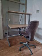 bureau met schap. 120x90, Huis en Inrichting, Ophalen, Zo goed als nieuw, Bureau