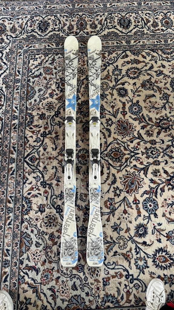 Skies ski dames Rossignol 162 cm wit, Ophalen, 160 tot 180 cm, Gebruikt, Rossignol