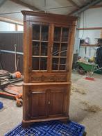 Antieke Engelse hoekkast in nette staat., Ophalen of Verzenden