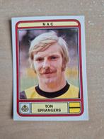 Panini Voetbal 80 Ton Sprangers NAC, Ophalen of Verzenden, Zo goed als nieuw, NAC Breda, Poster, Plaatje of Sticker