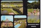 Ansichtkaart 	Ommen	De Kleine Wolf	Camping	4-luik, Verzenden, 1980 tot heden, Gelopen, Overijssel