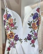 Modeca Drizzy maat 38 trouwjurk met split, Ophalen of Verzenden, Zo goed als nieuw, Wit, Trouwjurk