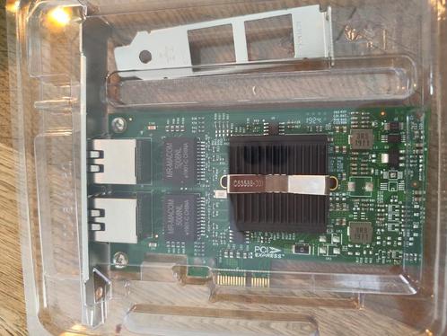Delock 89944 netwerkkaart (2x 1GBs RJ45), Computers en Software, Netwerkkaarten, Zo goed als nieuw, Ophalen of Verzenden