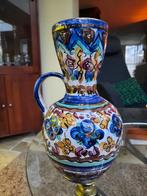 Fraaie blauwe oosterse vaas, Ophalen of Verzenden