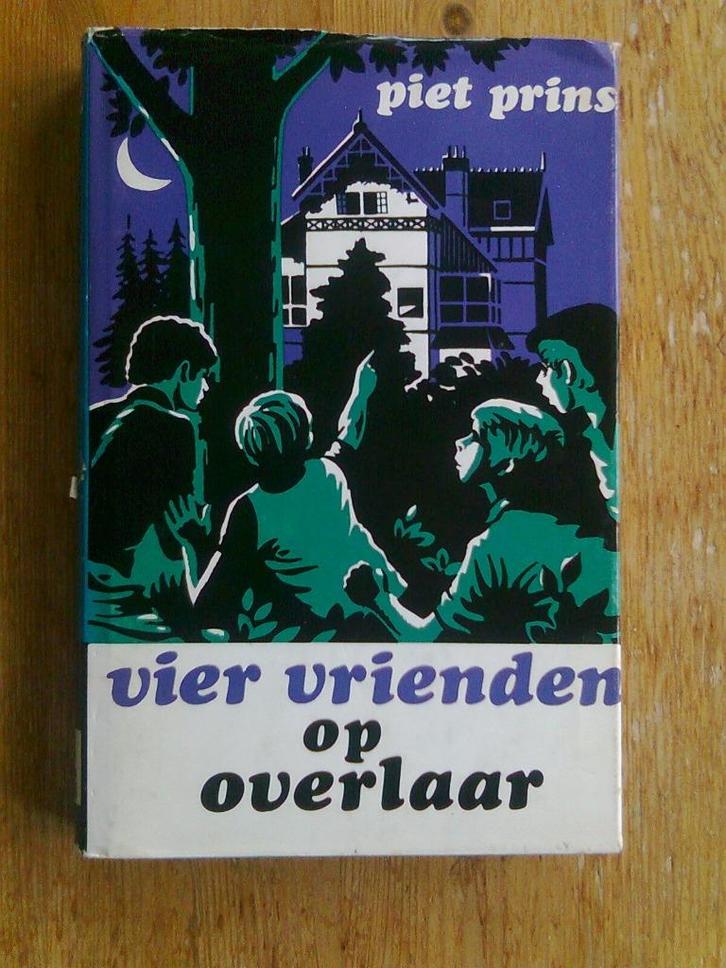 Vier Vrienden op Overlaar, en andere van Piet Prins, Boeken, Kinderboeken | Jeugd | 10 tot 12 jaar, Gelezen, Ophalen of Verzenden