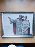 Prent met religieuze  afbeelding, Ophalen of Verzenden