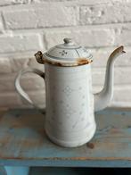 Oude Emaille Koffiepot Saks, Antiek en Kunst, Antiek | Emaille, Ophalen of Verzenden