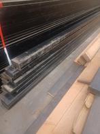 Grenen geimpregneerde regel (zwart) 9x4,5x480cm nieuw, Doe-het-zelf en Verbouw, Hout en Planken, 25 tot 50 mm, Grenen, Nieuw, 300 cm of meer