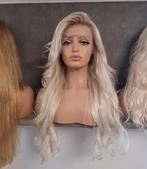 Lace wig echt haar, Ophalen of Verzenden, Zo goed als nieuw, Pruik of Haarverlenging