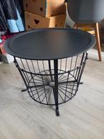 Bijzet tafel, Ophalen, Minder dan 55 cm, Metaal of Aluminium, Rond