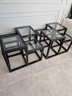 2x Eichholtz Smythson salontafel bijzettafel sidetable, Huis en Inrichting, Tafels | Salontafels, Ophalen, 100 tot 150 cm, 50 tot 75 cm
