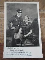 3e Rijk postkaart - Luftwaffe soldaat met Fräulein, Verzamelen, Militaria | Tweede Wereldoorlog, Verzenden, Luchtmacht, Duitsland