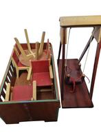 Vintage Poppenmeubels - Houten Speelgoed, Ophalen, Gebruikt, Overige typen