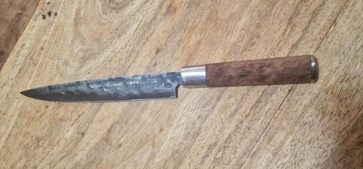 Forged sujihiki keukenmes, Huis en Inrichting, Keuken | Bestek, Gebruikt, Ophalen of Verzenden