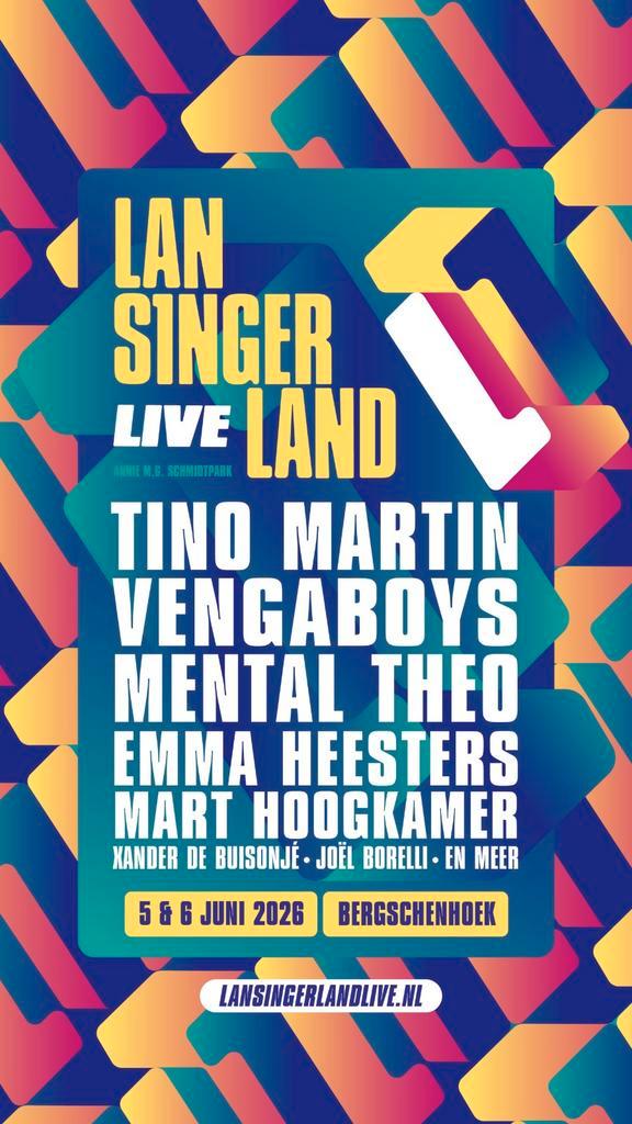 Lansingerland Live 6 juni 2026 Bergschenhoek 2 tickets, Tickets en Kaartjes, Evenementen en Festivals, Twee personen
